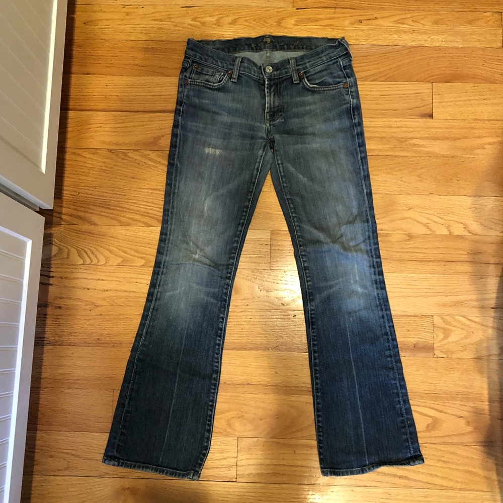 7 For All Mankind Flip Flop Jeans Sz 26